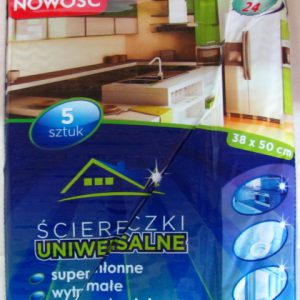 Komplet 5 ściereczek uniwersalnych