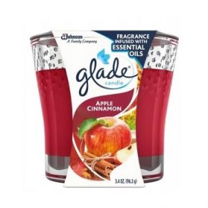 Świeca zapachowa Glade jabłko-cynamon